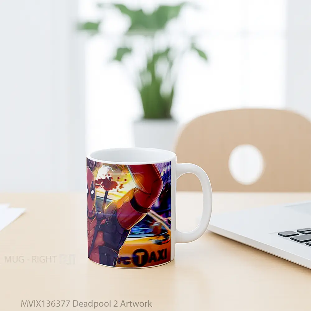 Mug Deadpool 2 Artwork Gelas Superhero - All-side / Desain