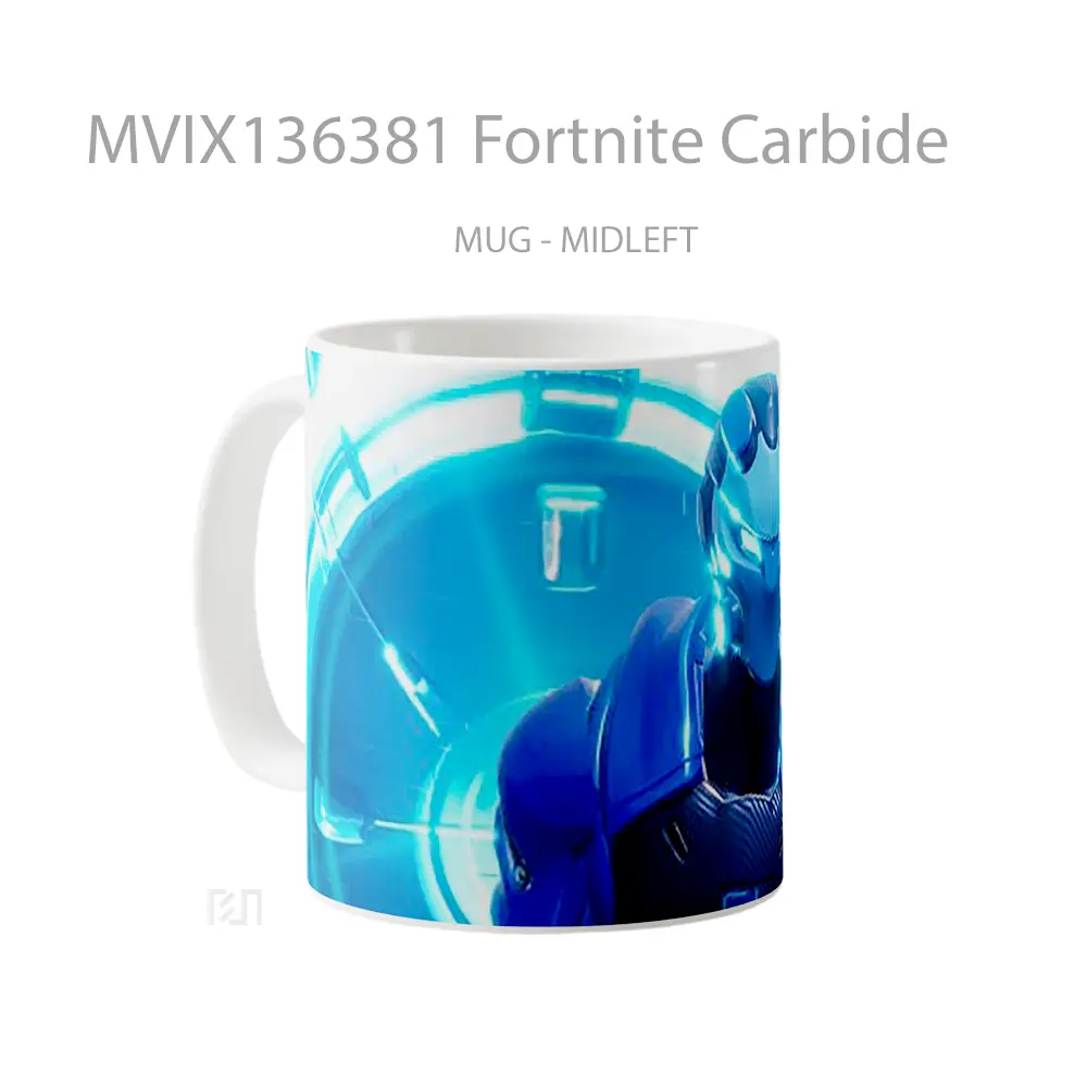 Mug Fortnite Carbide Cangkir Gamer - All-side / Desain