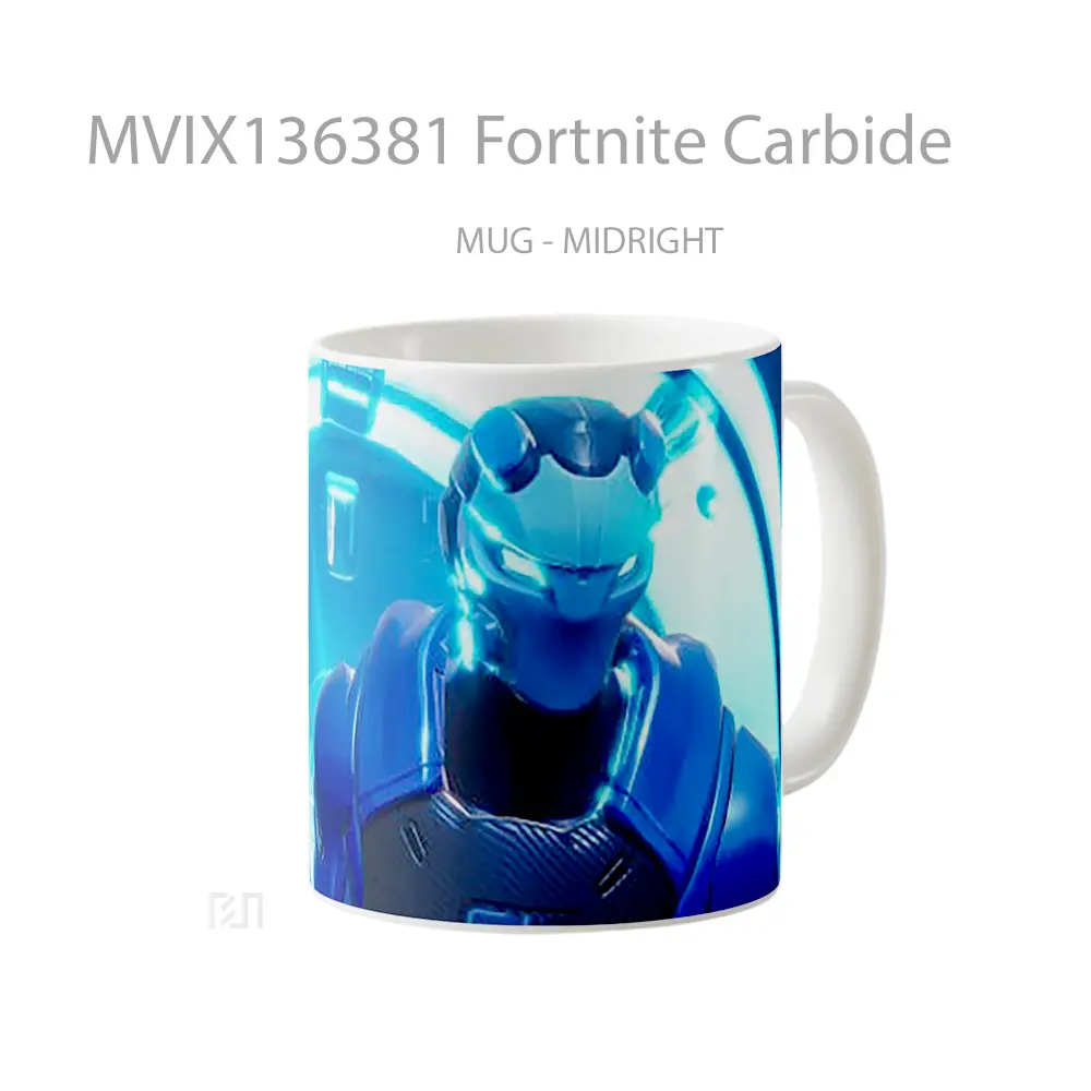 Mug Fortnite Carbide Cangkir Gamer - All-side / Desain