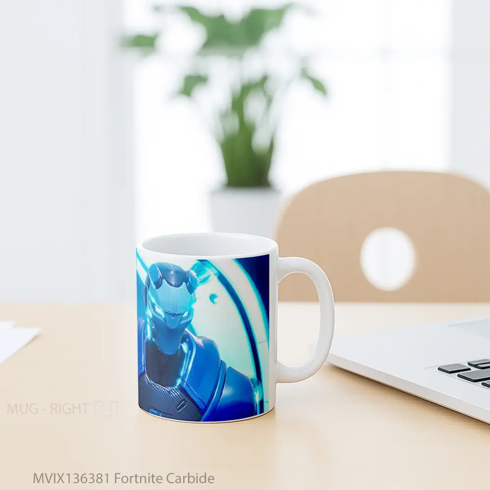 Mug Fortnite Carbide Cangkir Gamer - All-side / Desain