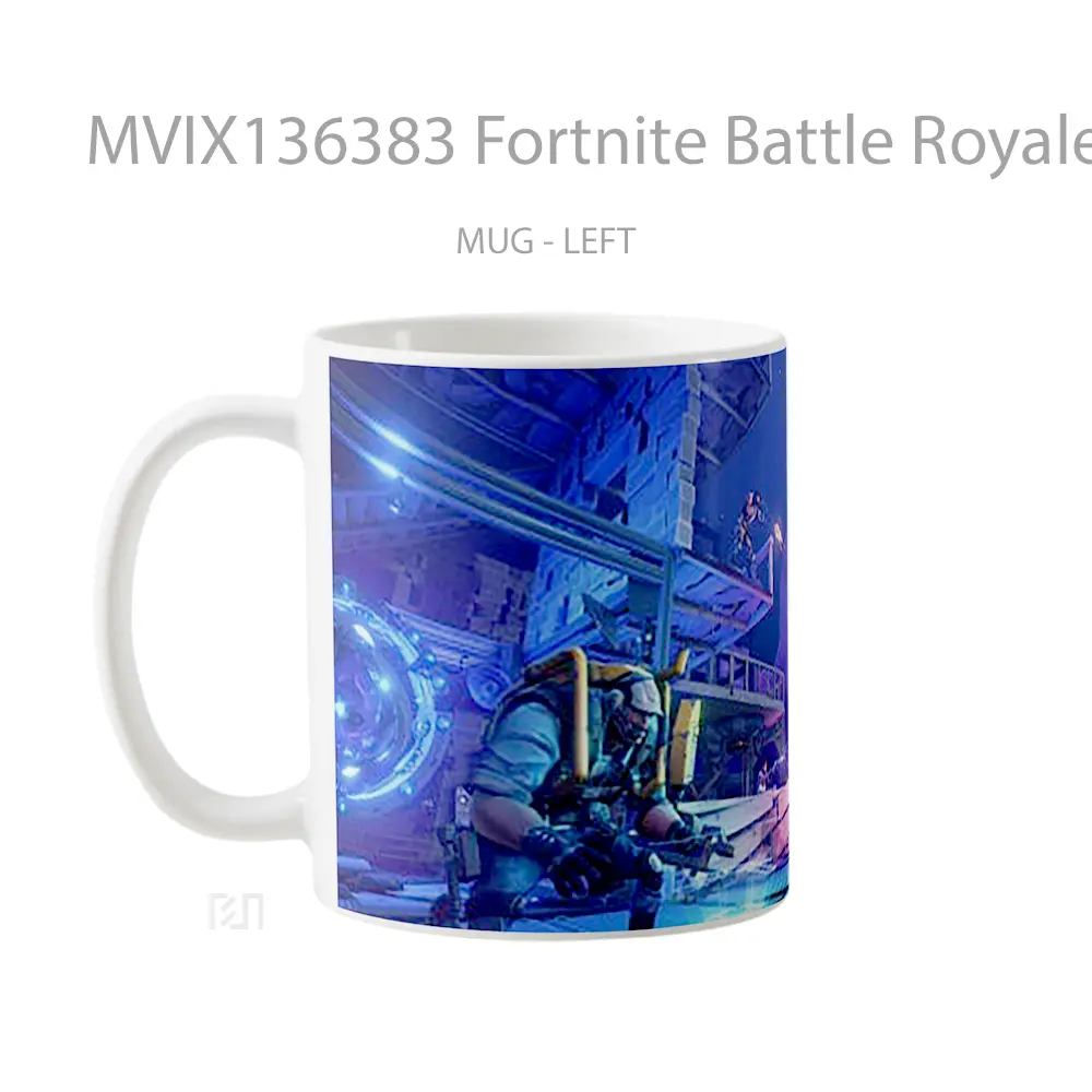 Mug Fortnite Battle Royale Cangkir Gamer - All-side / Desain