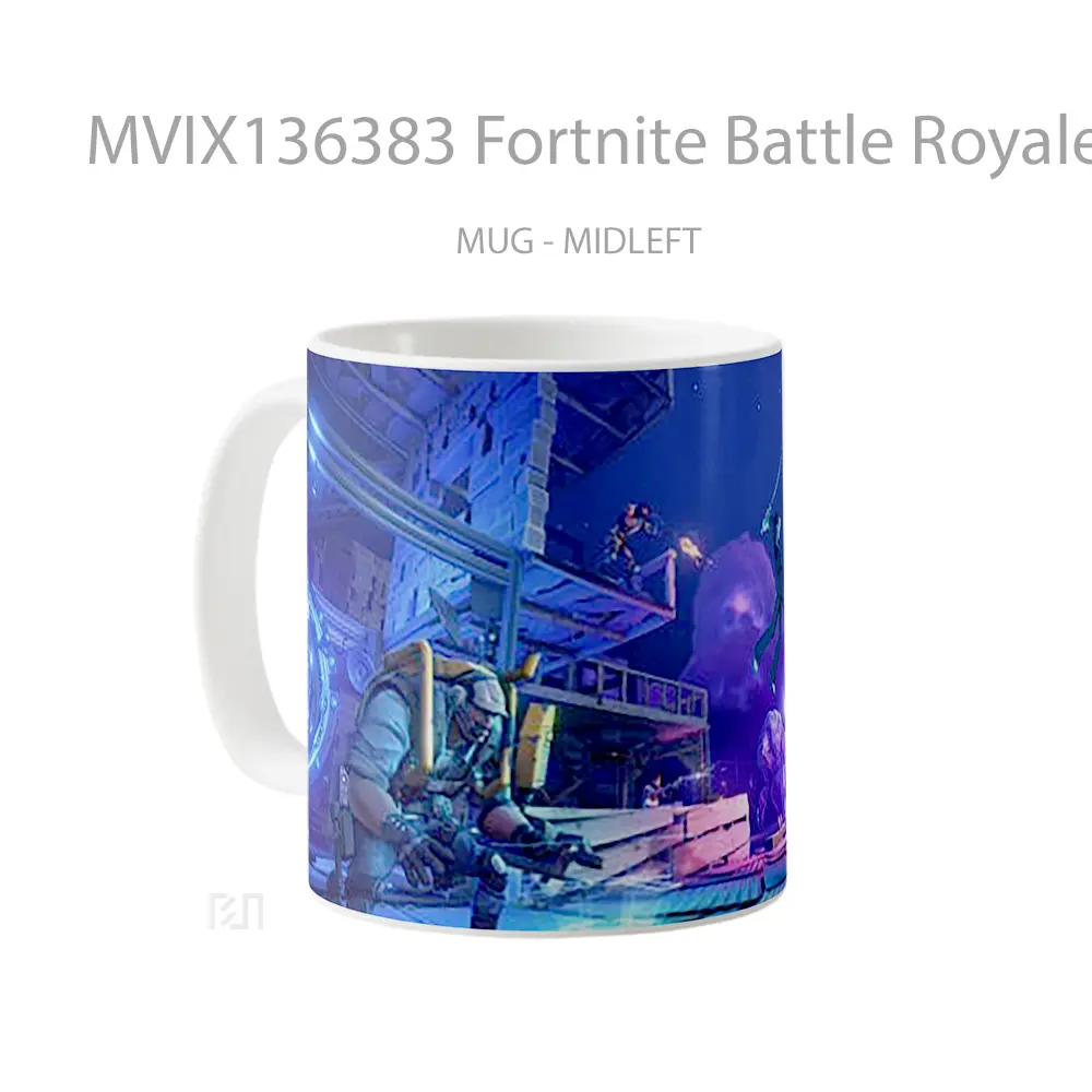 Mug Fortnite Battle Royale Cangkir Gamer - All-side / Desain