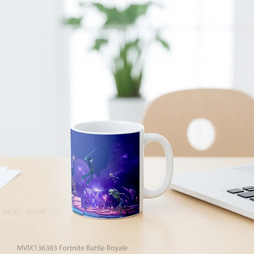 Mug Fortnite Battle Royale Cangkir Gamer - All-side / Desain