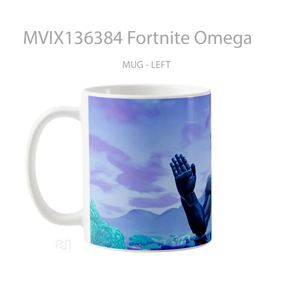 Mug Fortnite Omega Cangkir Gamer - All-side / Desain