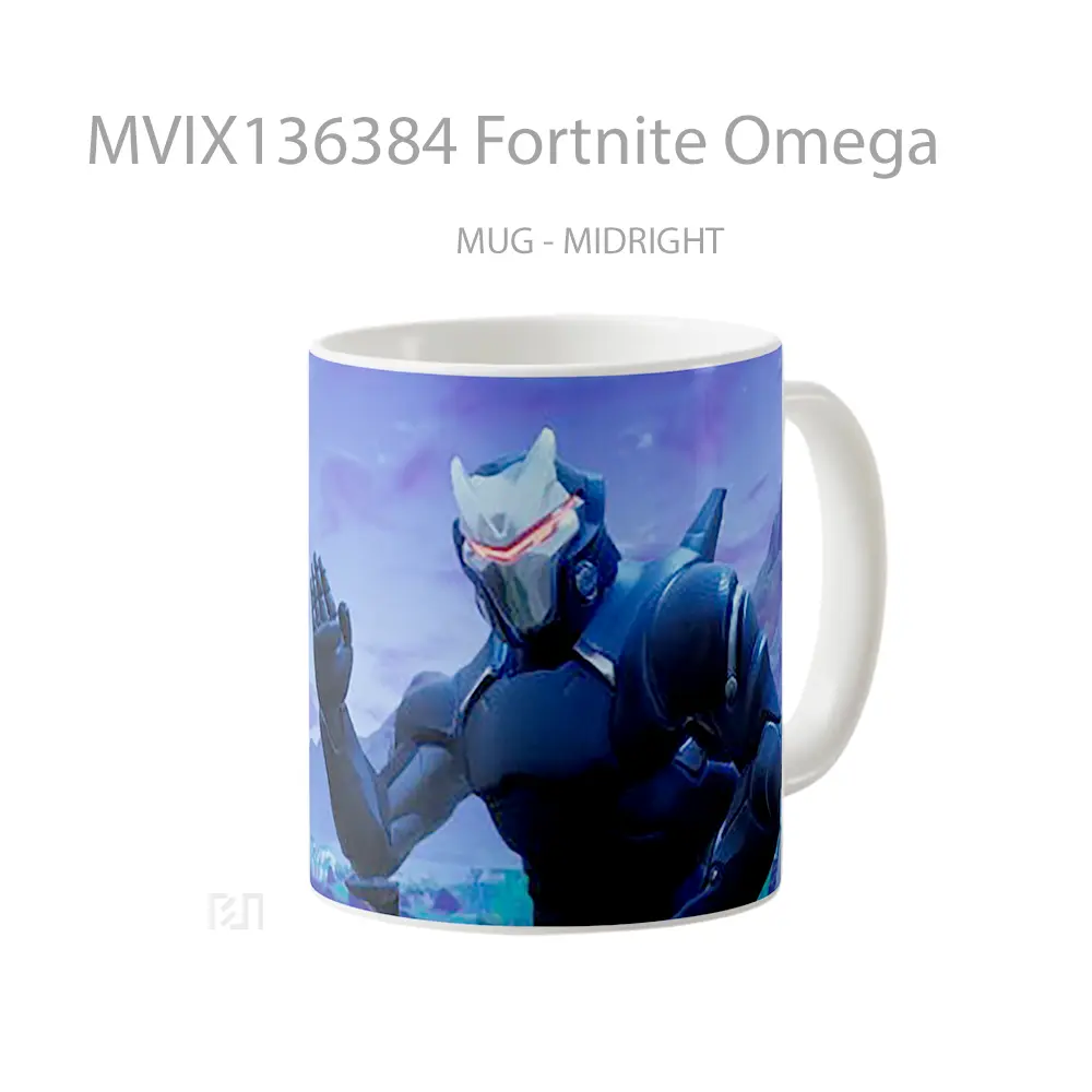 Mug Fortnite Omega Cangkir Gamer - All-side / Desain