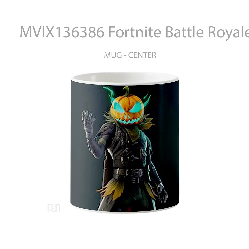 Mug Fortnite Battle Royale Halloween Cangkir Gamer