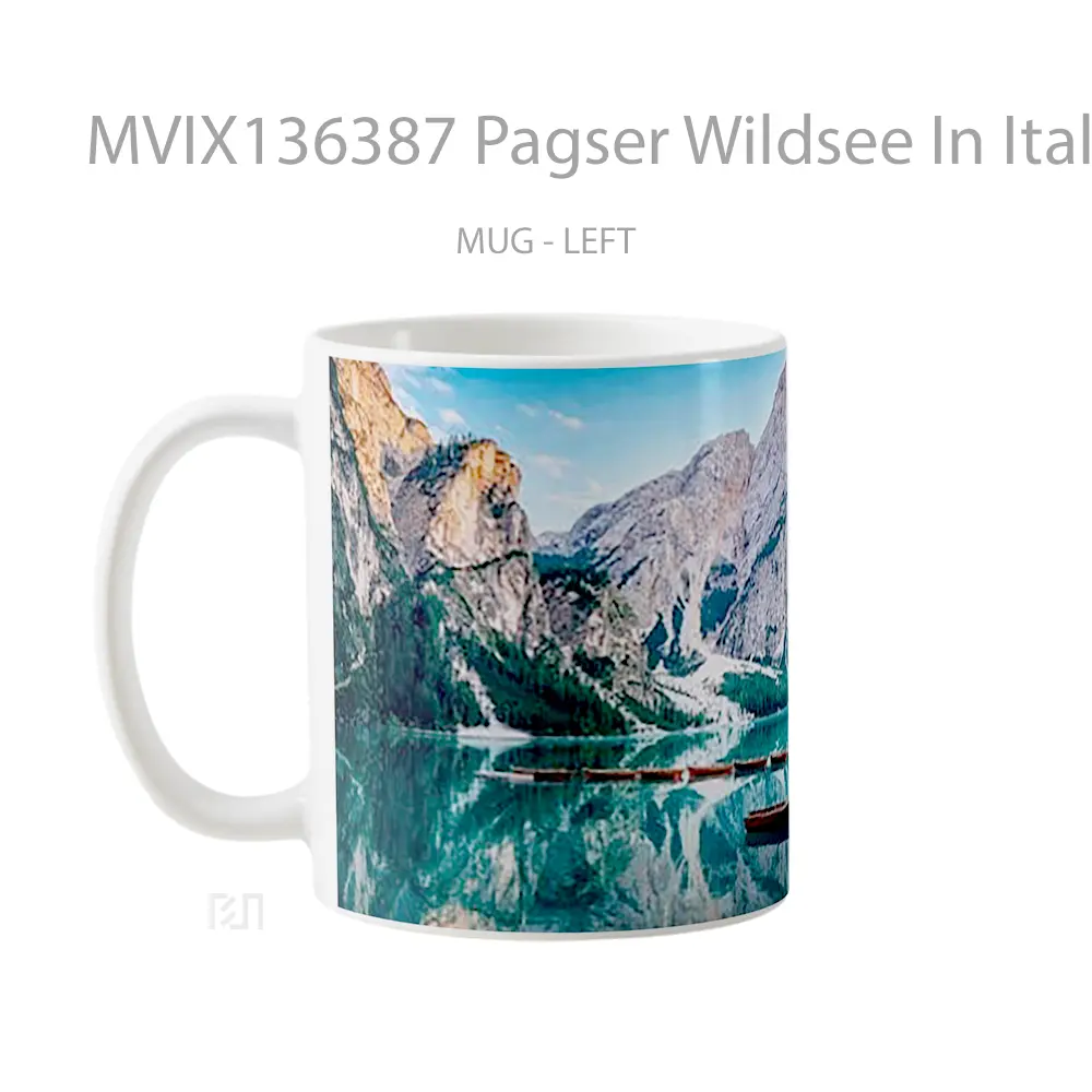 Mug Pagser Wildsee In Italy Gelas Keramik Unik - All-side / Desain