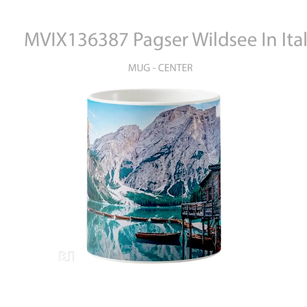 Mug Pagser Wildsee In Italy Gelas Keramik Unik