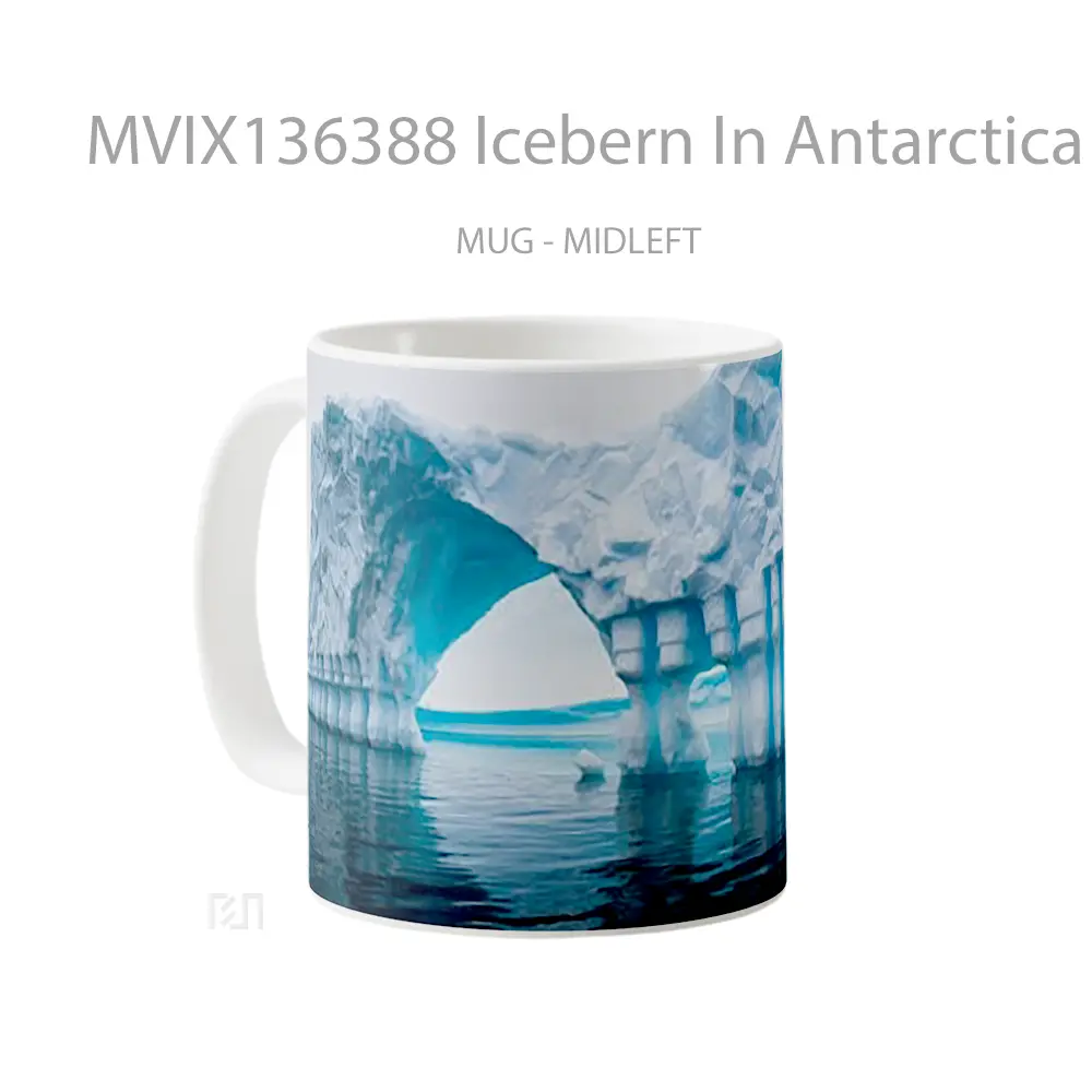 Mug Icebern In Antarctica S Sea Gelas Pemandangan Alam - All-side / Desain