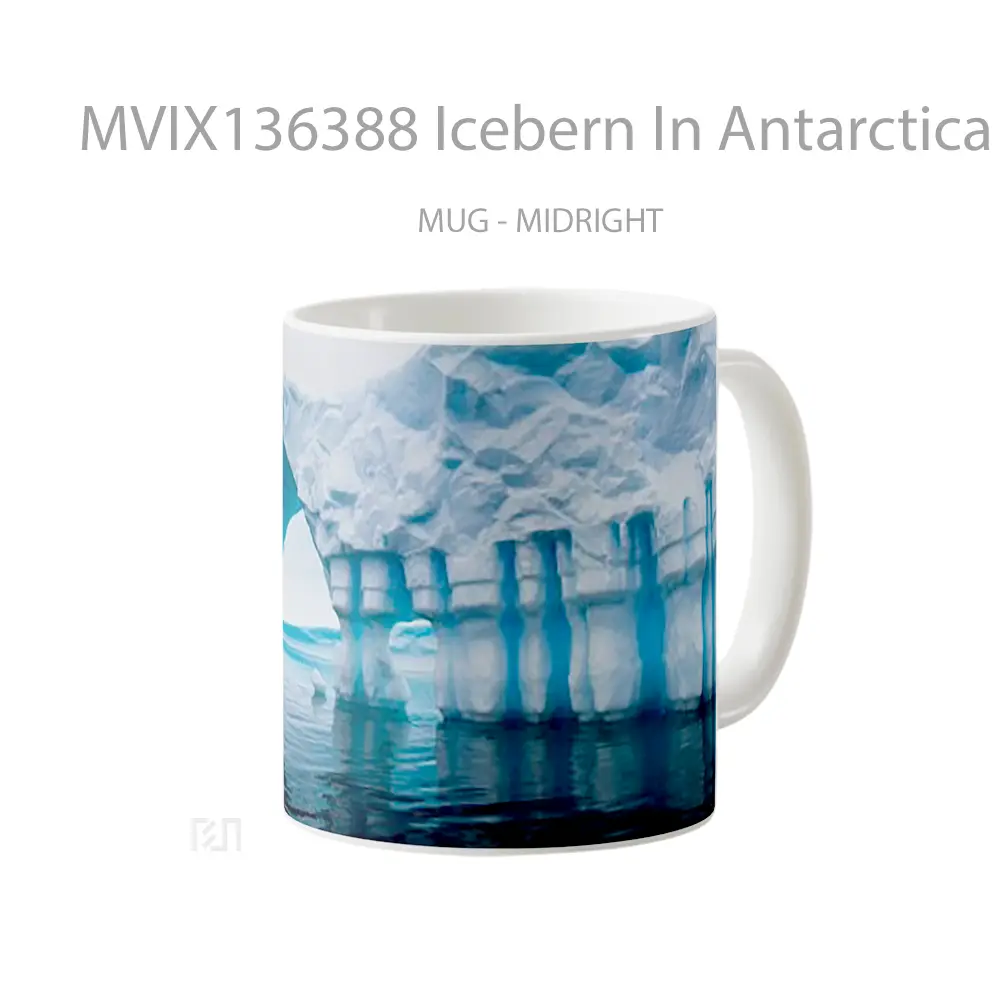 Mug Icebern In Antarctica S Sea Gelas Pemandangan Alam - All-side / Desain
