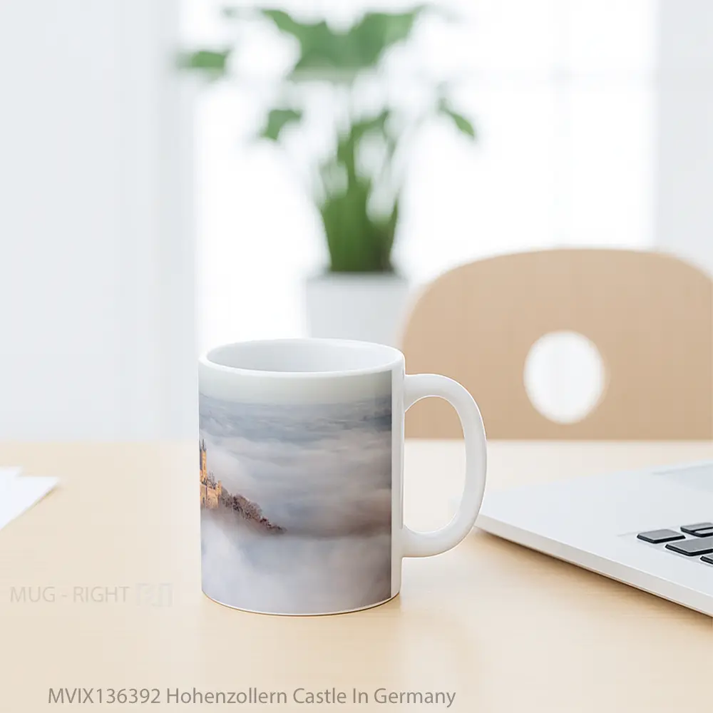 Mug Hohenzollern Castle In Germany Gelas Keramik Unik - All-side / Desain