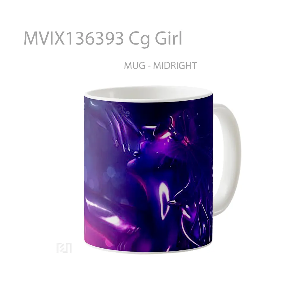 Mug Cg Girl Gelas Keramik Unik - All-side / Desain
