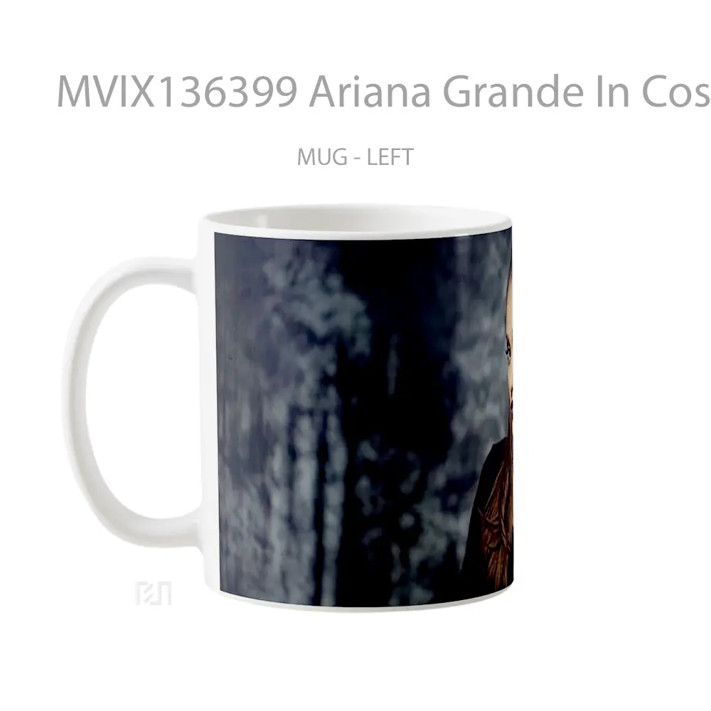 Mug Ariana Grande In Costume Gelas Selebriti - All-side / Desain
