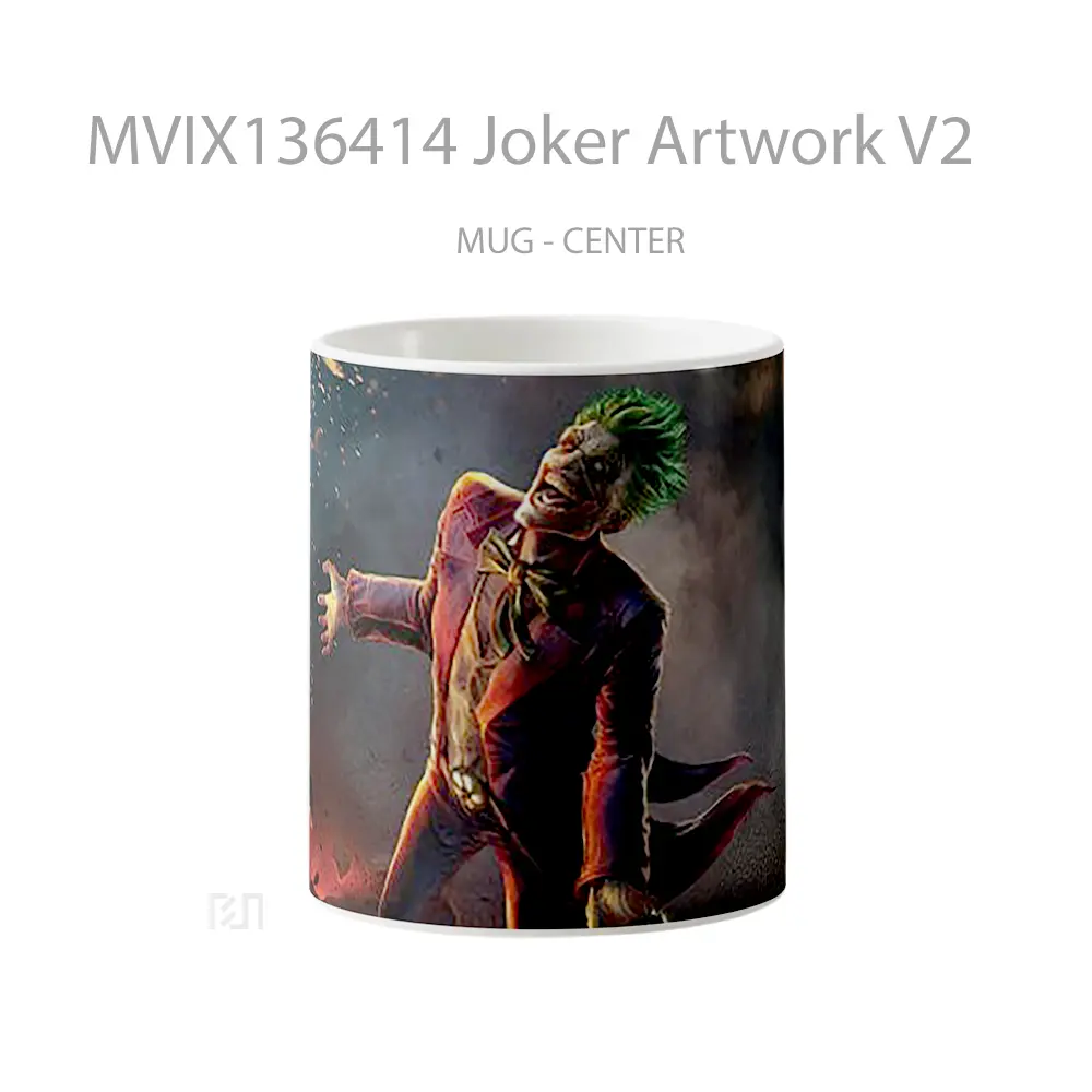 Mug Joker Artwork V2 Gelas Superhero