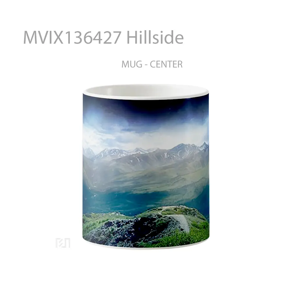 Mug Hillside Gelas Keramik Unik