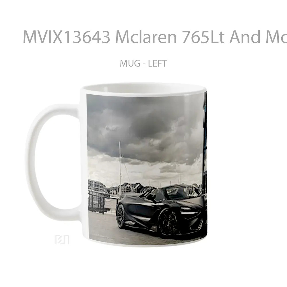 Mug Mclaren 765Lt And Mclaren Gt Gelas Keramik Unik - All-side / Desain