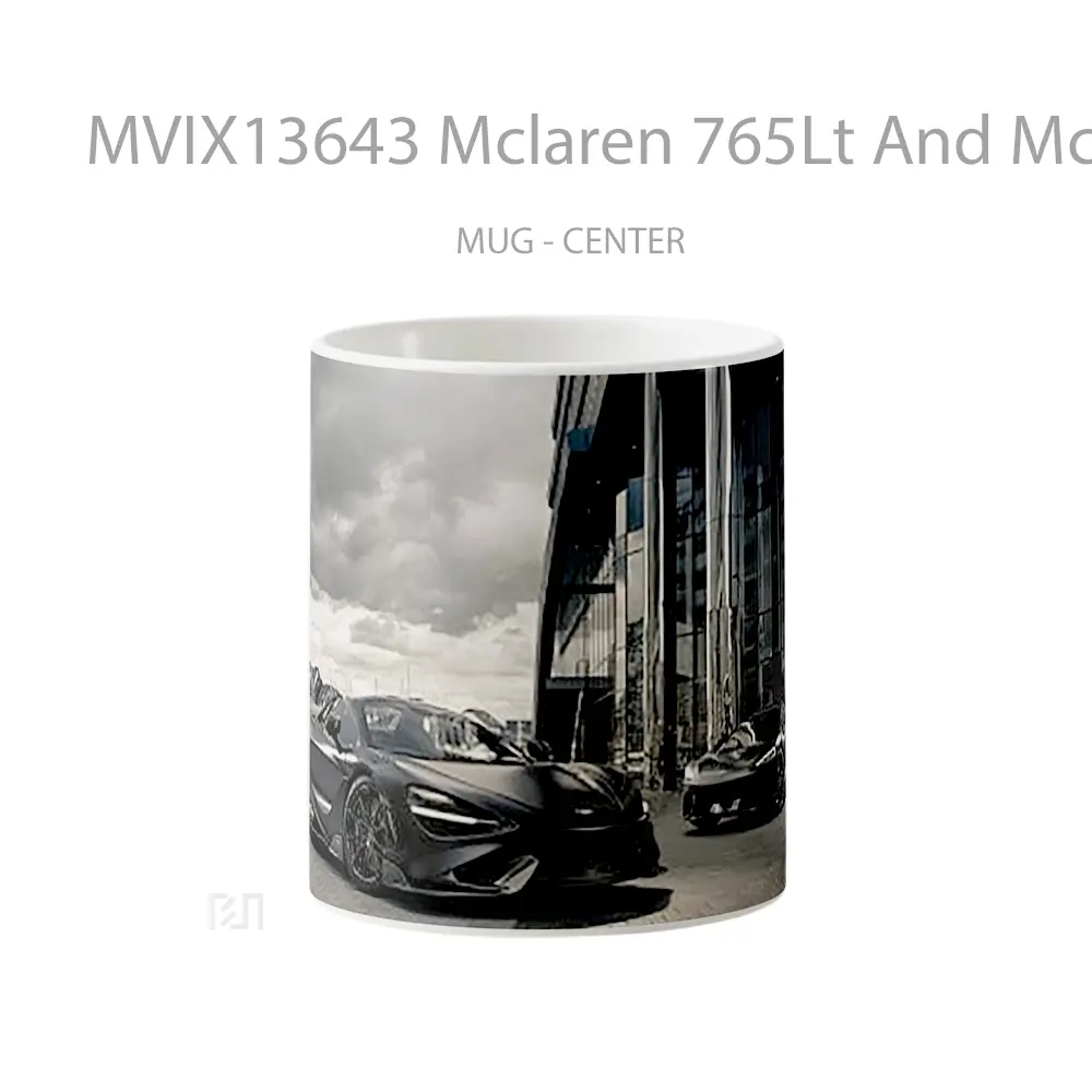 Mug Mclaren 765Lt And Mclaren Gt Gelas Keramik Unik