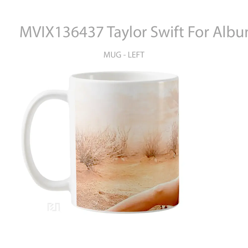 Mug Taylor Swift For Album Lover Gelas Selebriti - All-side / Desain