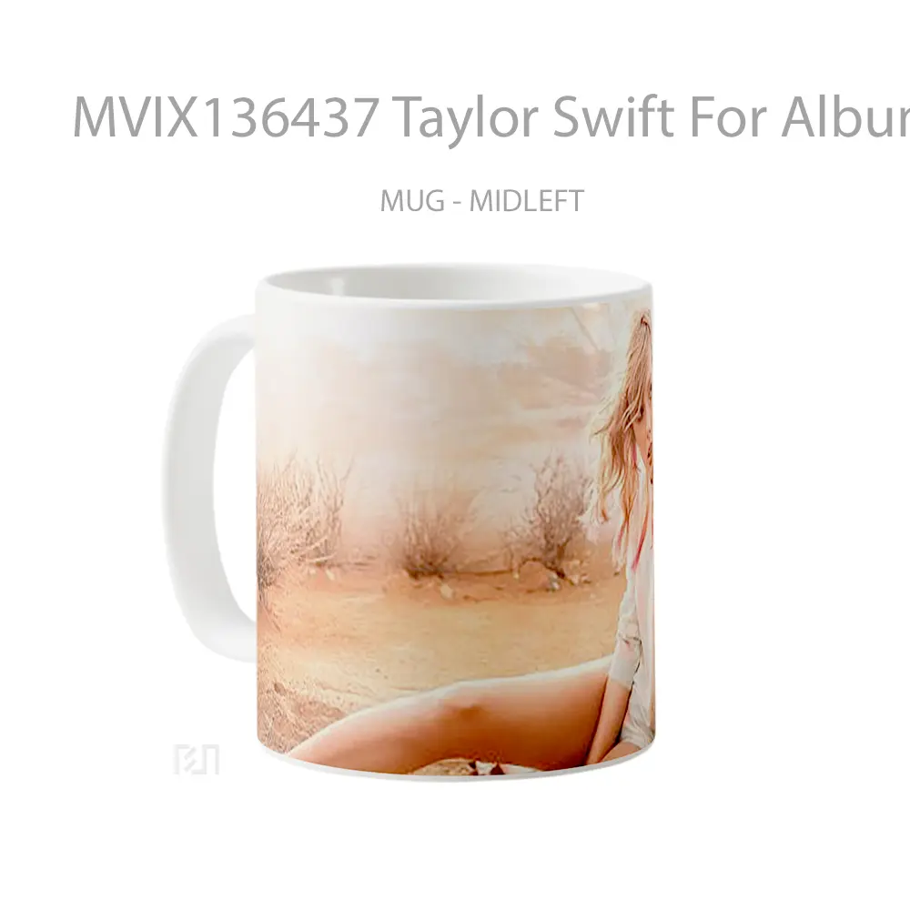 Mug Taylor Swift For Album Lover Gelas Selebriti - All-side / Desain