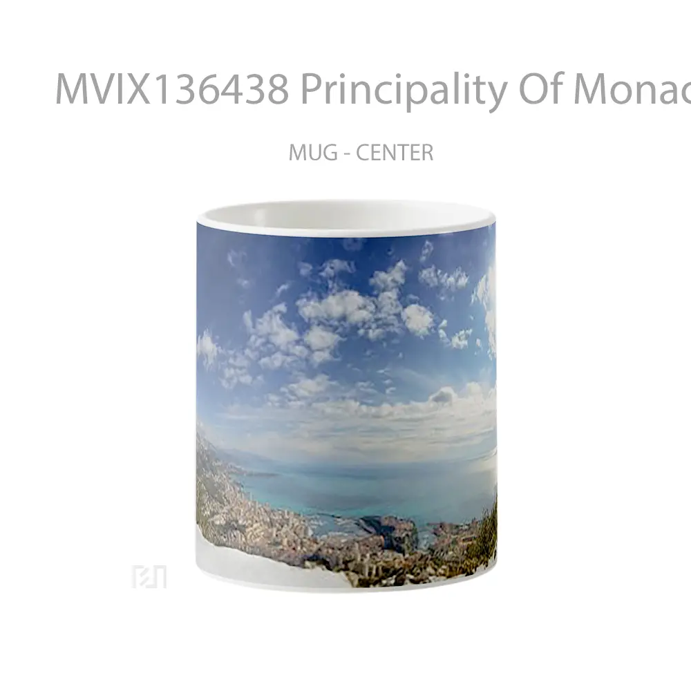 Mug Principality Of Monaco Gelas Keramik Unik