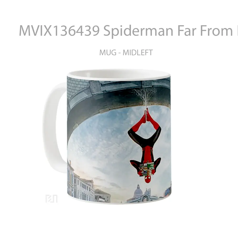 Mug Spiderman Far From Home Gelas Superhero - All-side / Desain