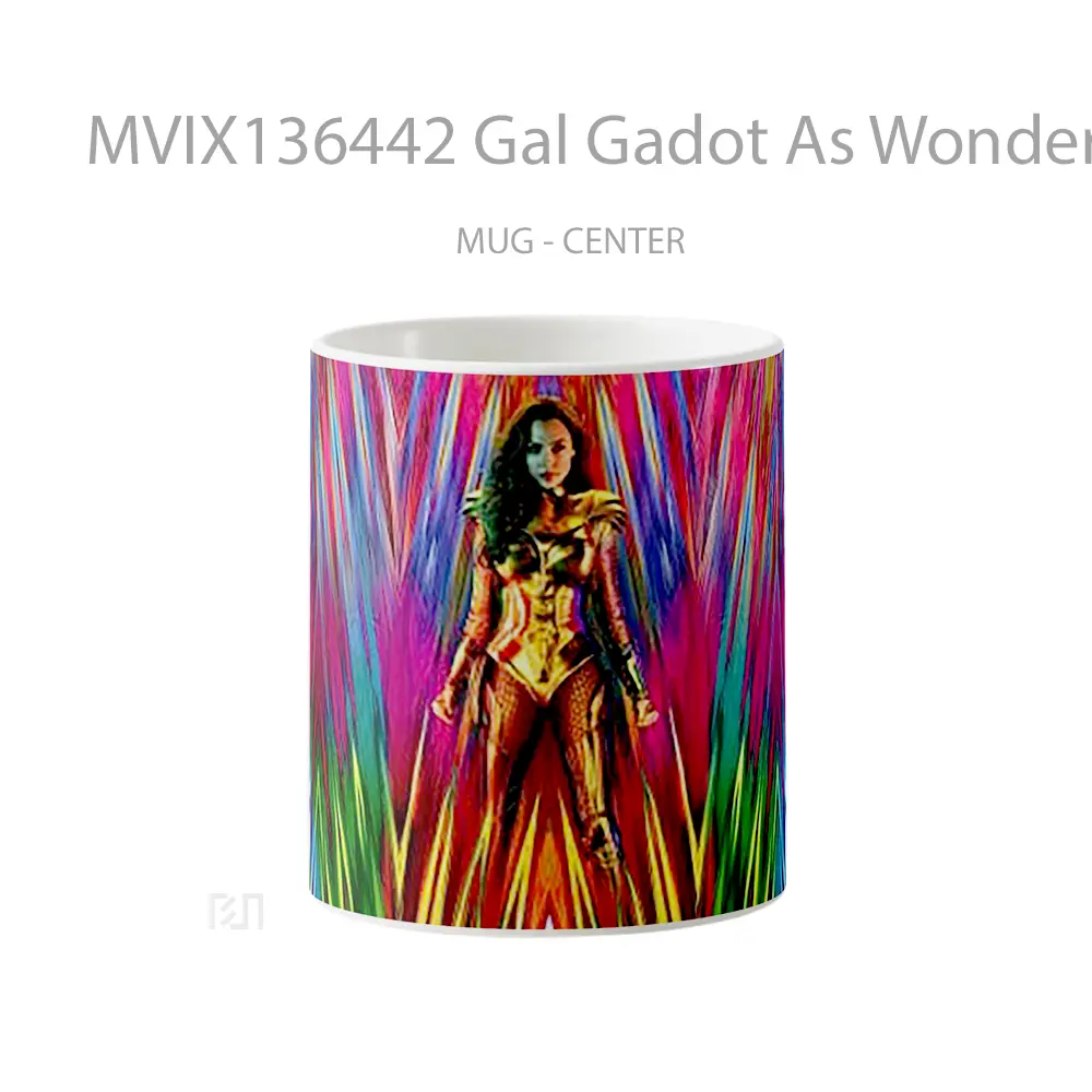 Mug Gal Gadot As Wonder Woman Fan Art Gelas Superhero