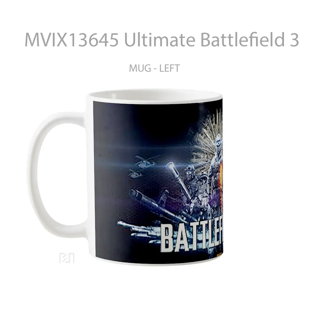 Mug Ultimate Battlefield 3 Gelas Keramik Unik - All-side / Desain