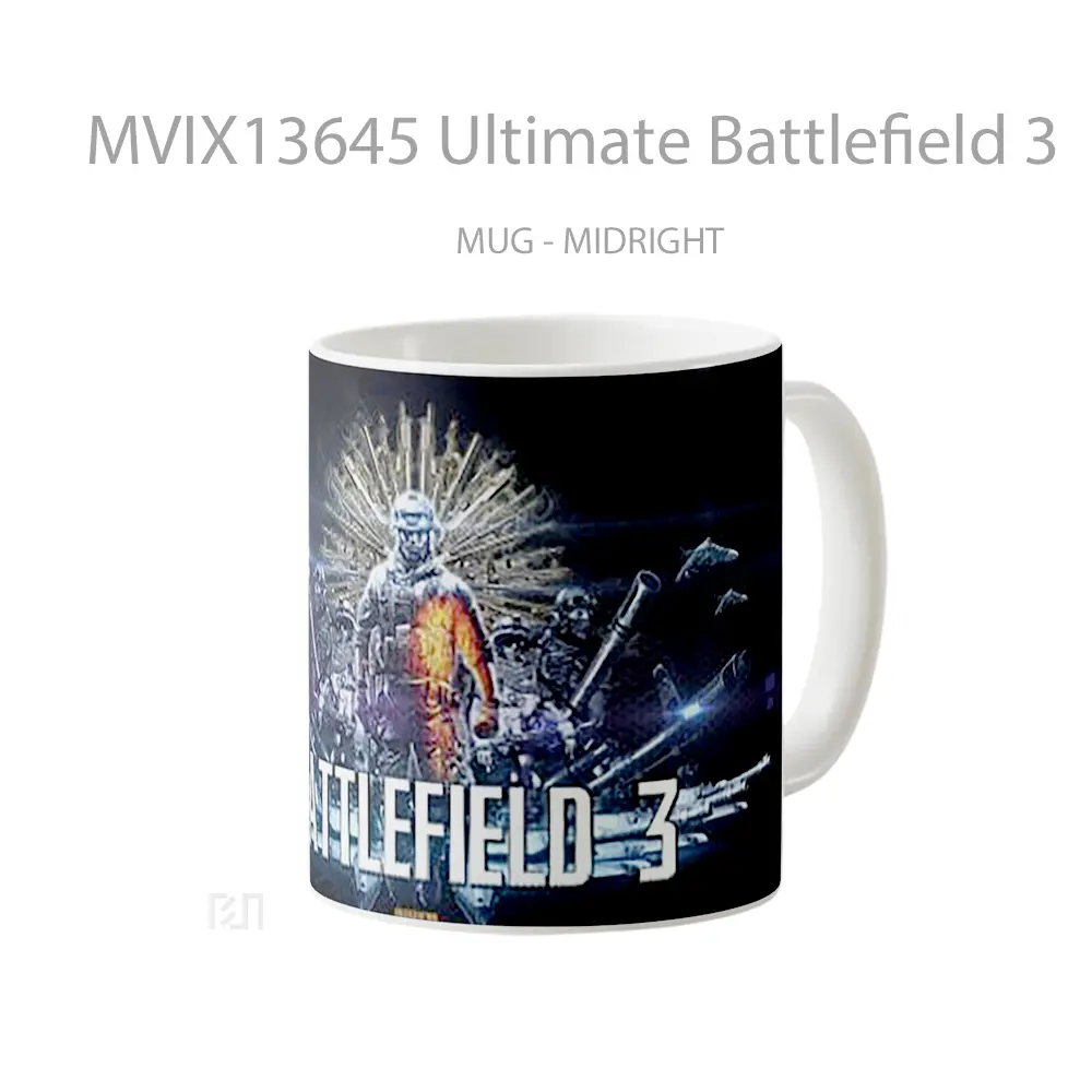 Mug Ultimate Battlefield 3 Gelas Keramik Unik - All-side / Desain