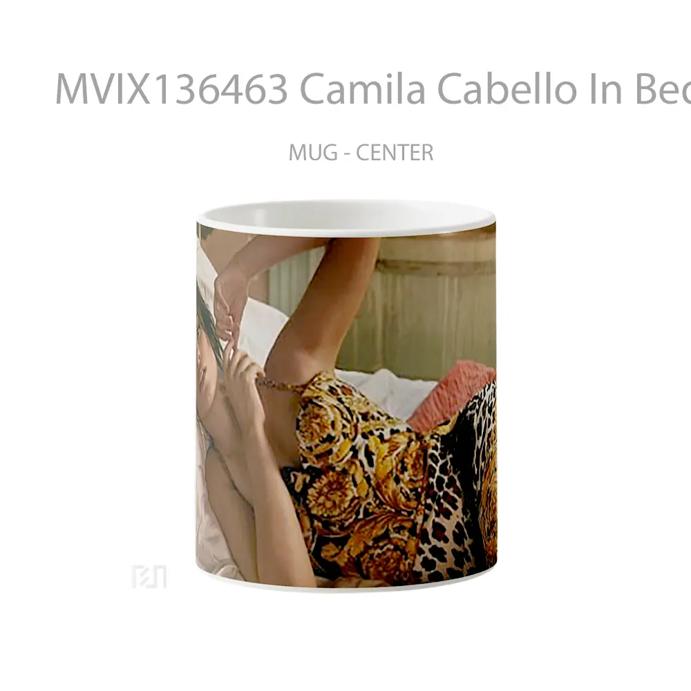 Mug Camila Cabello In Bed Gelas Selebriti
