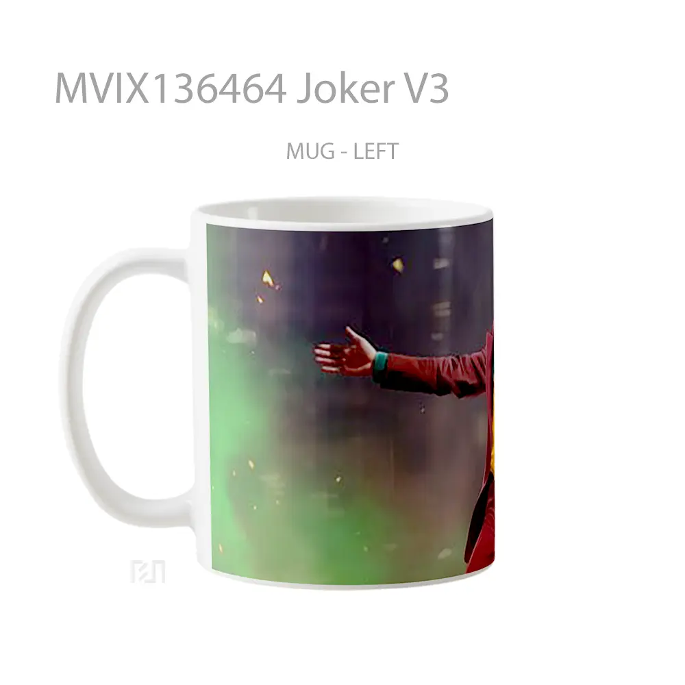Mug Joker V3 Gelas Superhero - All-side / Desain