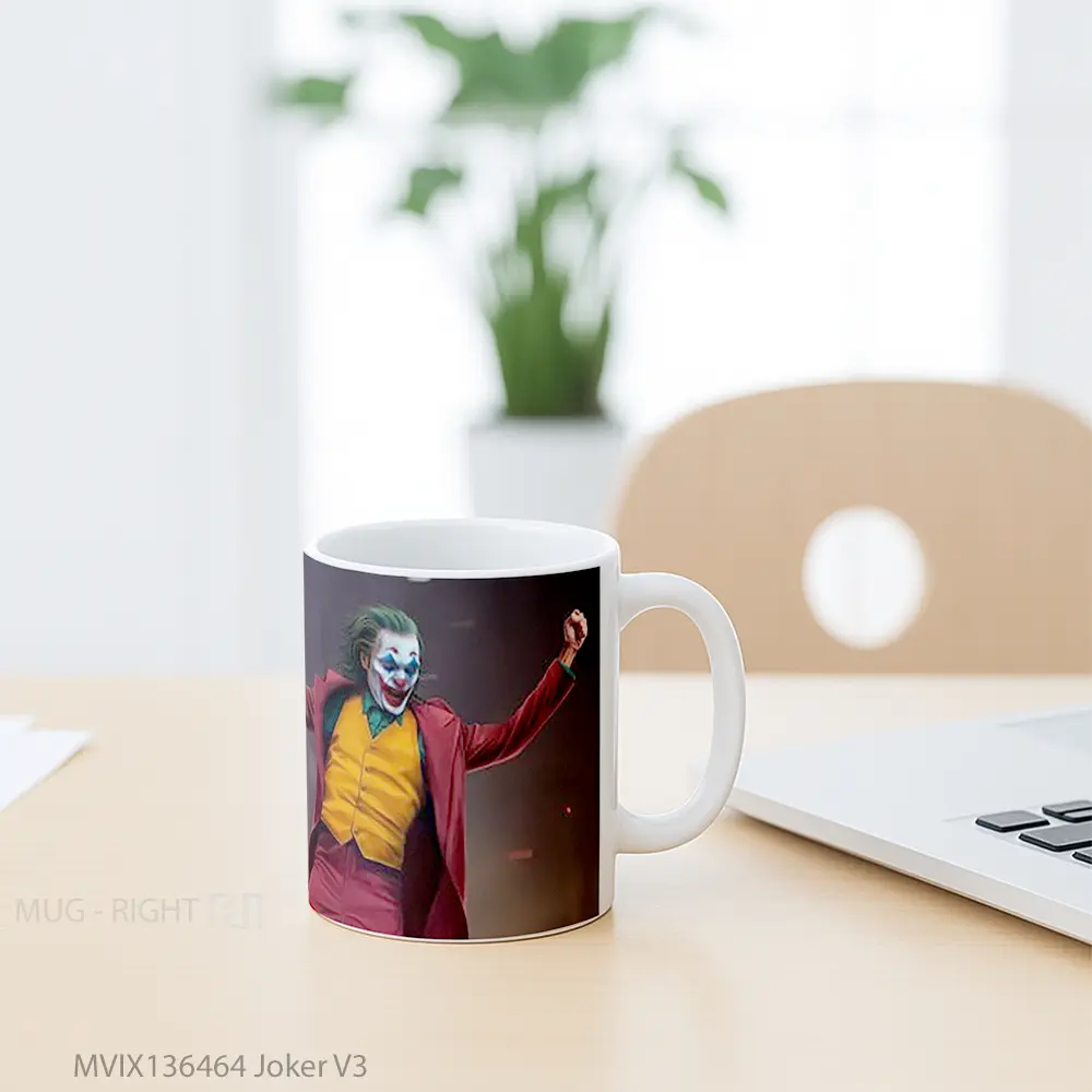 Mug Joker V3 Gelas Superhero - All-side / Desain