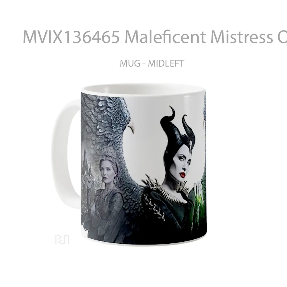 Mug Maleficent Mistress Of Evil Gelas Keramik Unik - All-side / Desain