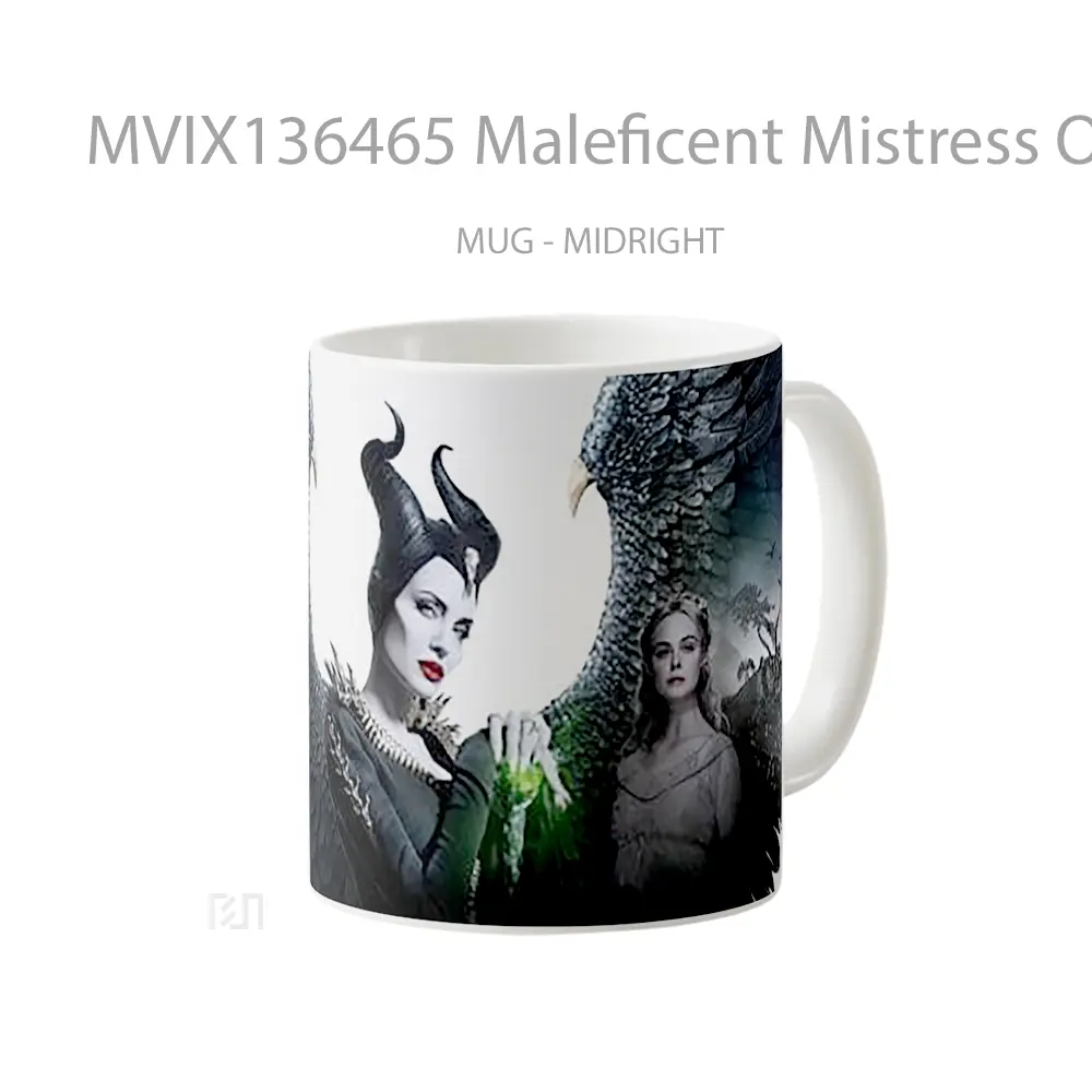 Mug Maleficent Mistress Of Evil Gelas Keramik Unik - All-side / Desain