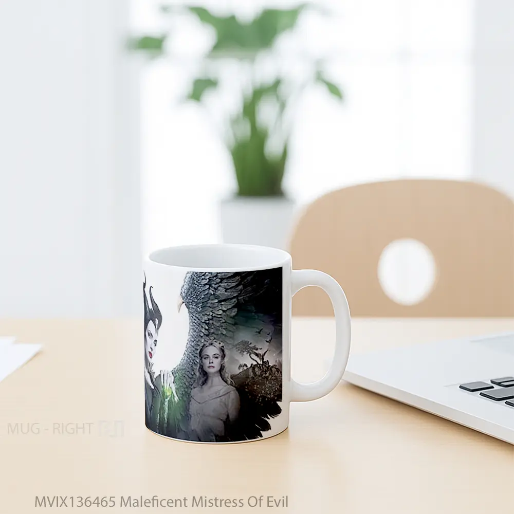 Mug Maleficent Mistress Of Evil Gelas Keramik Unik - All-side / Desain