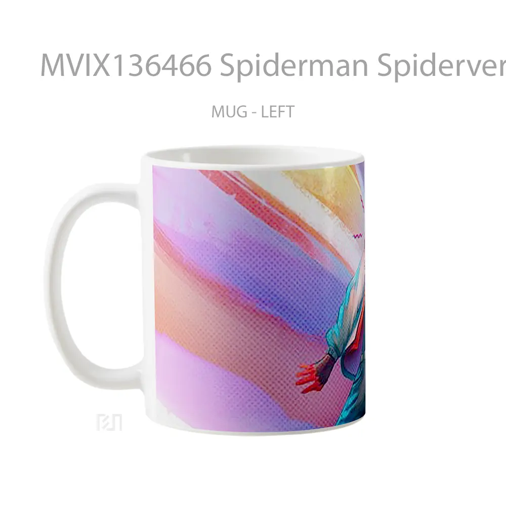 Mug Spiderman Spiderverse Gelas Superhero - All-side / Desain