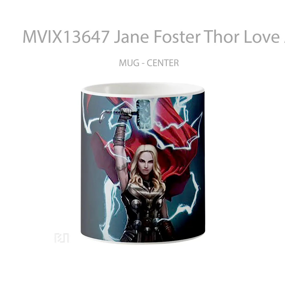 Mug Jane Foster Thor Love And Thunder V2 Gelas Superhero