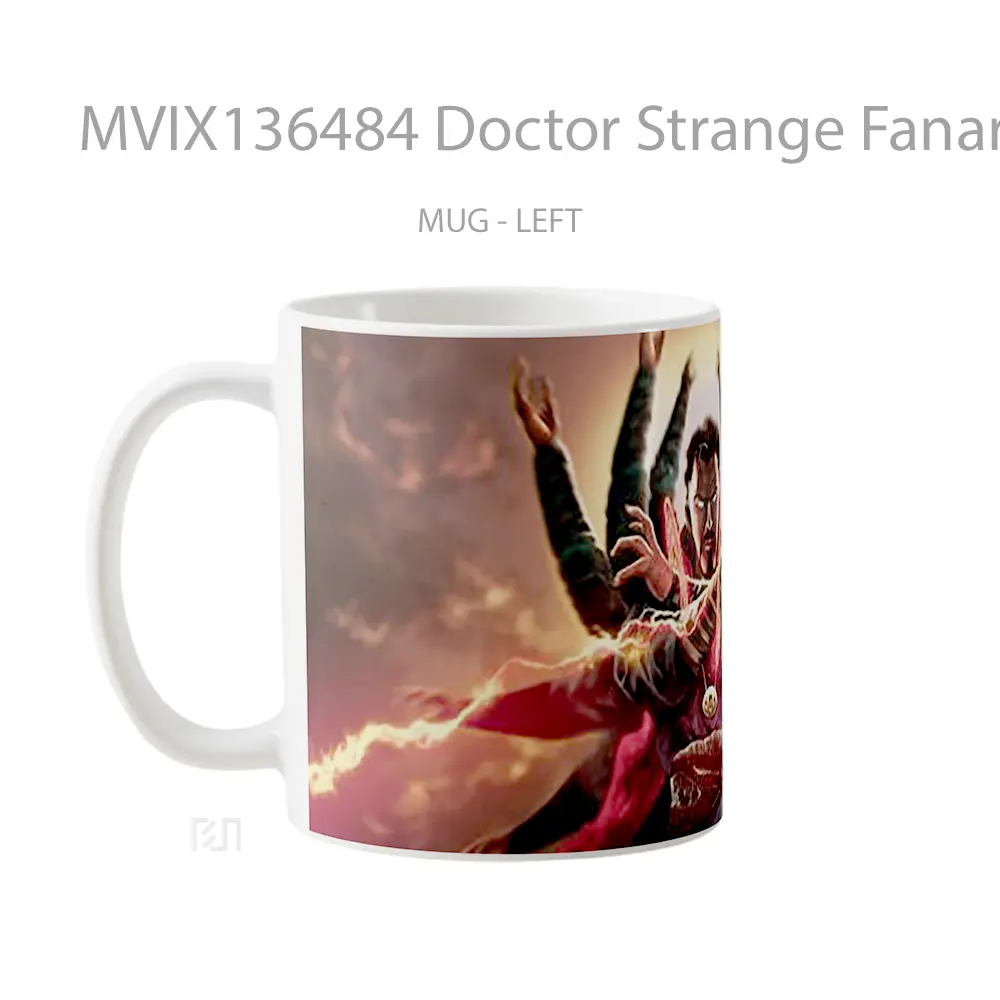 Mug Doctor Strange Fanart V1 Gelas Superhero - All-side / Desain