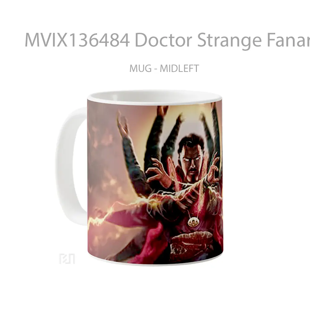 Mug Doctor Strange Fanart V1 Gelas Superhero - All-side / Desain