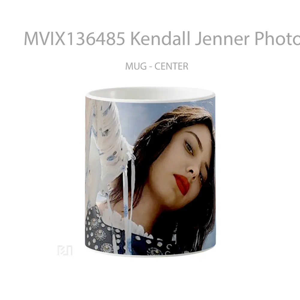 Mug Kendall Jenner Photoshoot Gelas Selebriti