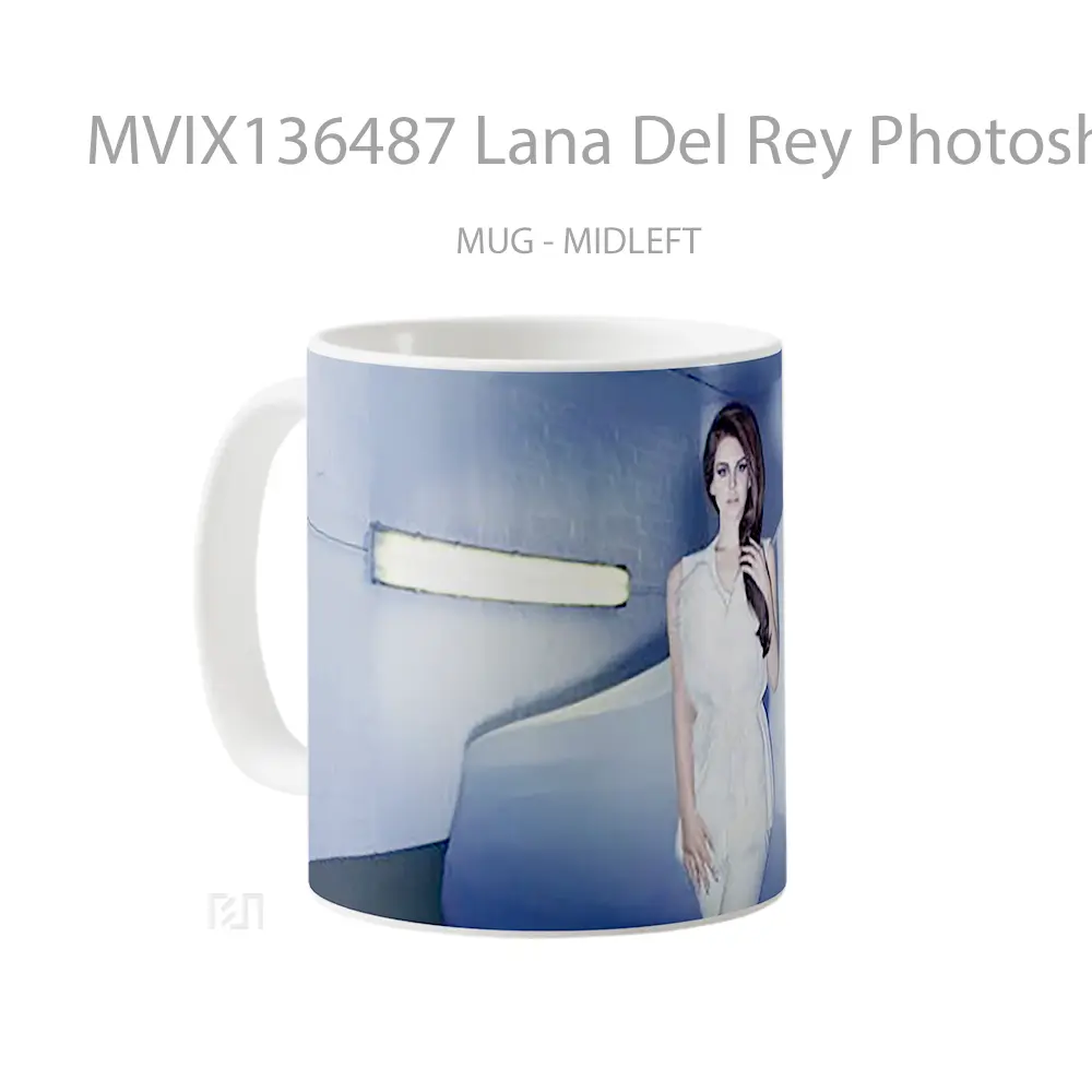 Mug Lana Del Rey Photoshoot Gelas Keramik Unik - All-side / Desain