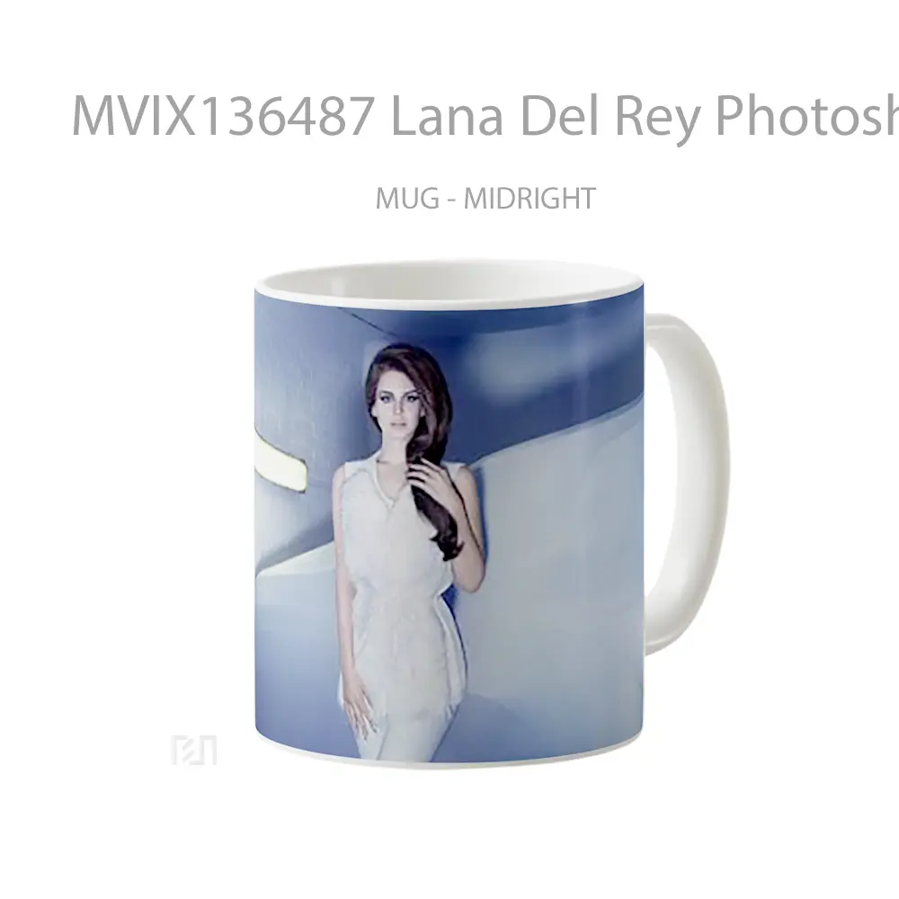 Mug Lana Del Rey Photoshoot Gelas Keramik Unik - All-side / Desain
