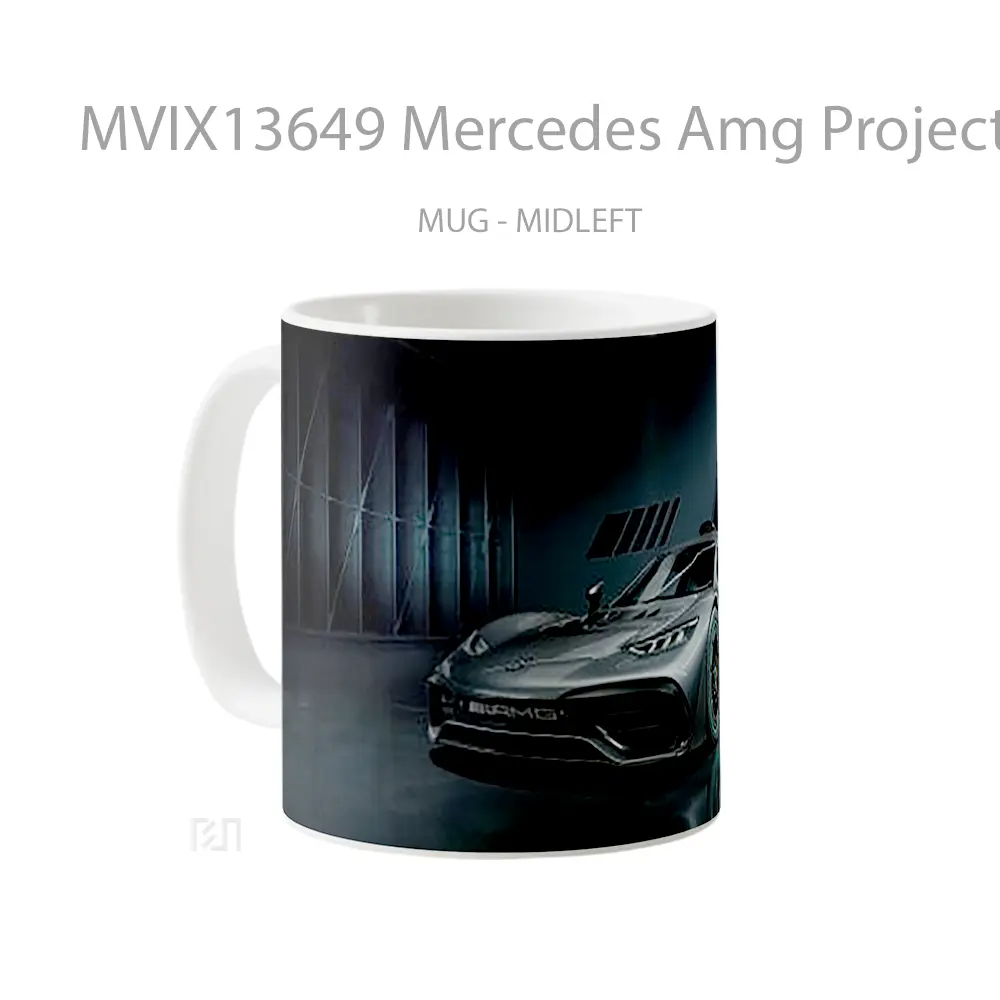 Mug Mercedes Amg Project One Cangkir Mobil - All-side / Desain