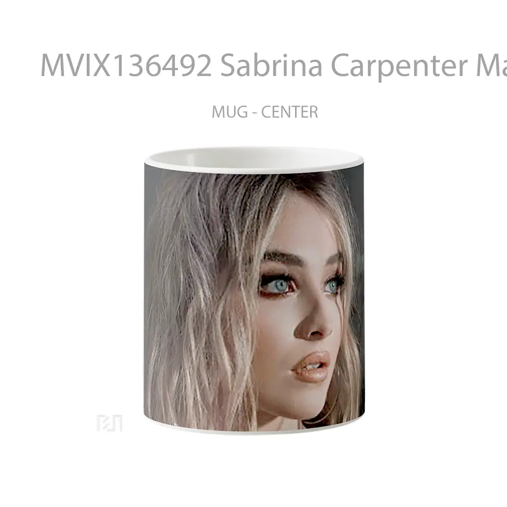 Mug Sabrina Carpenter Makeup Gelas Keramik Unik
