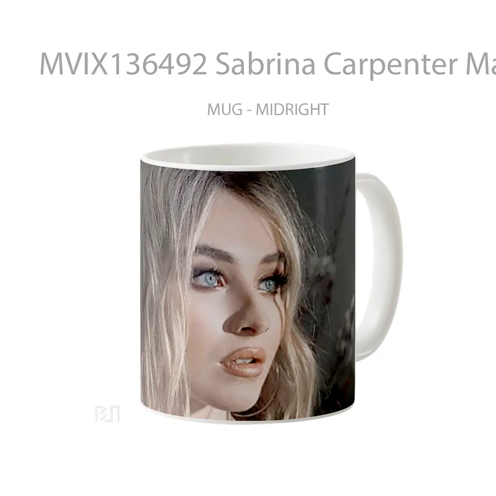 Mug Sabrina Carpenter Makeup Gelas Keramik Unik - All-side / Desain