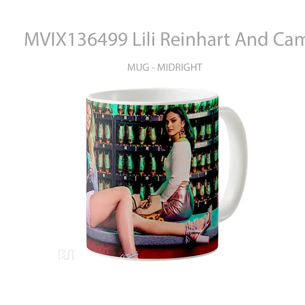 Mug Lili Reinhart And Camila Mendes Gelas Selebriti - All-side / Desain