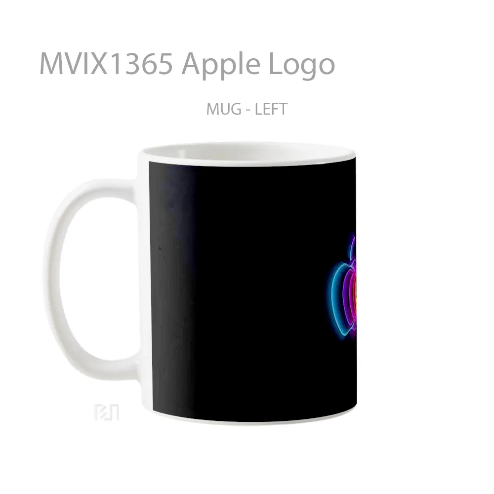 Mug Apple Logo Gelas Keramik Unik - All-side / Desain