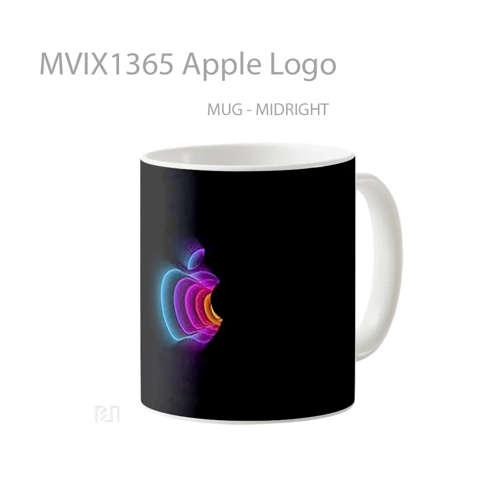Mug Apple Logo Gelas Keramik Unik - All-side / Desain