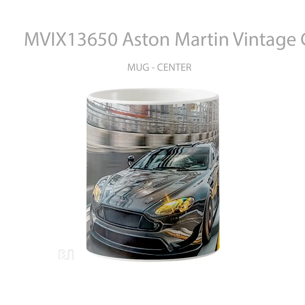 Mug Aston Martin Vintage Gt4 Cangkir Mobil