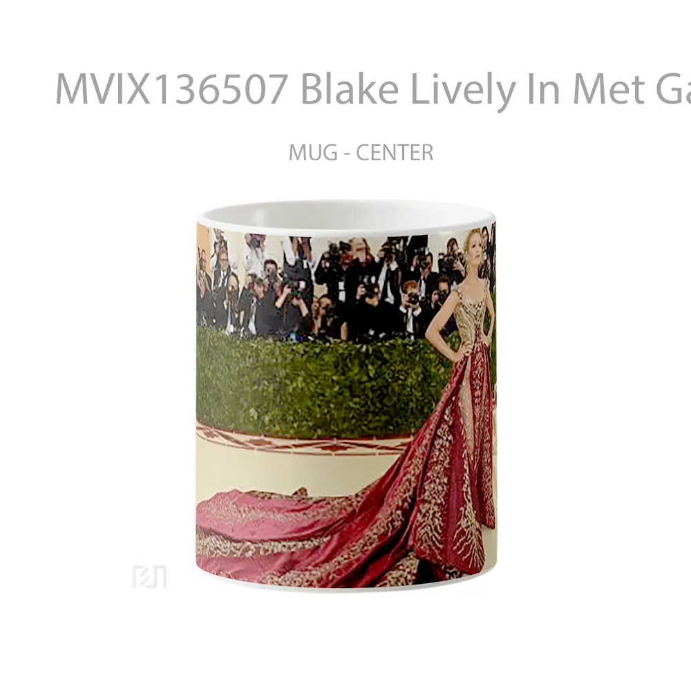 Mug Blake Lively In Met Gala Gelas Keramik Unik