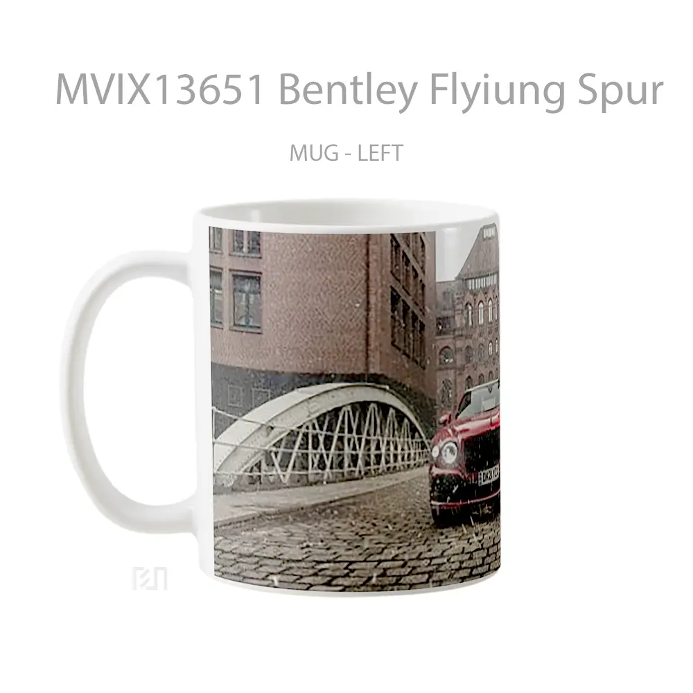 Mug Bentley Flyiung Spur Cangkir Mobil - All-side / Desain